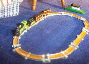 miniature model railroad